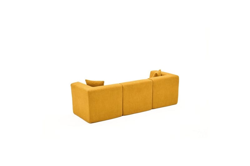 Veyno Sofa 3-sits - Oransje - Møbler - Sofaer - Sofa 3 seter