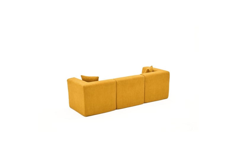 Veyno Sofa 3-sits - Oransje - Møbler - Sofaer - Sofa 3 seter