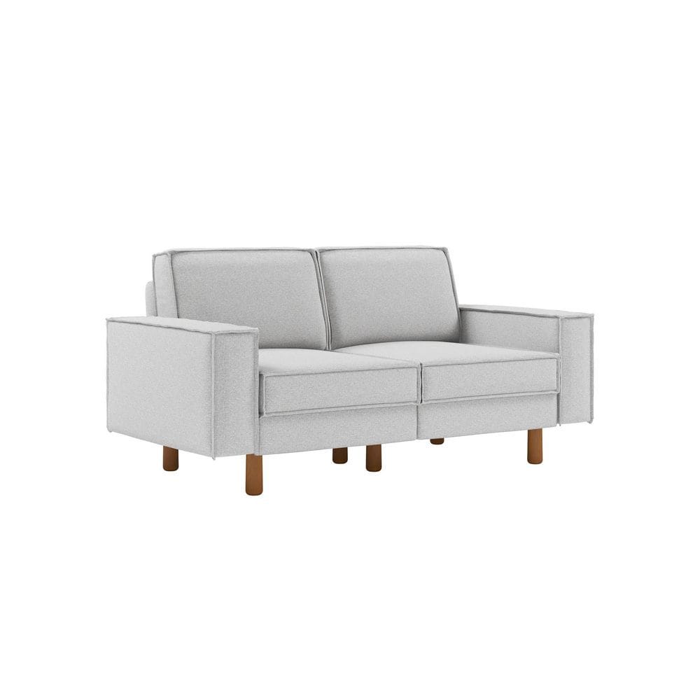 Vilsa 2-seters sofa - Brun/Lysegrå