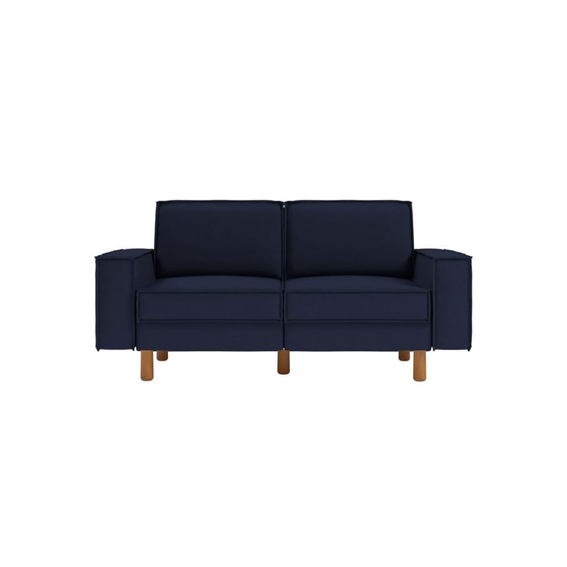 Vilsa 2-seters sofa - Brun/Mørkeblå - Møbler - Sofaer - 2 seter sofa