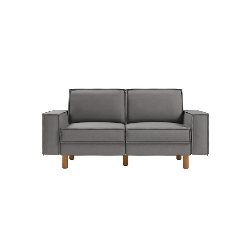 Vilsa 2-seters sofa - Brun/Mørkegrå - Møbler - Sofaer - 2 seter sofa