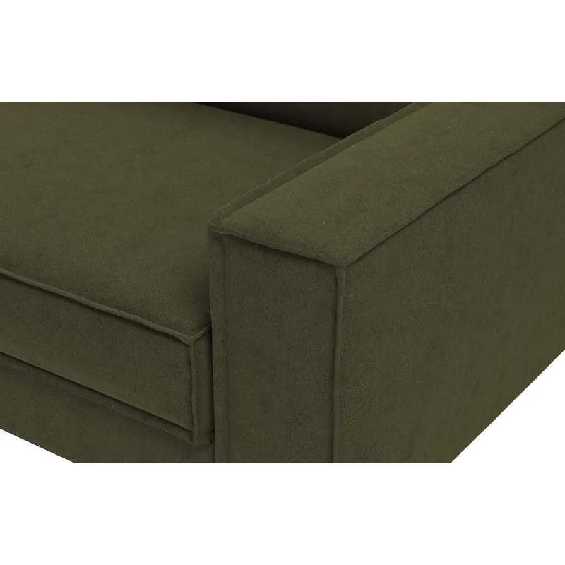 Vilsa 2-seters sofa - Brun/Mørkegrønn - Møbler - Sofaer - Fløyel sofaer