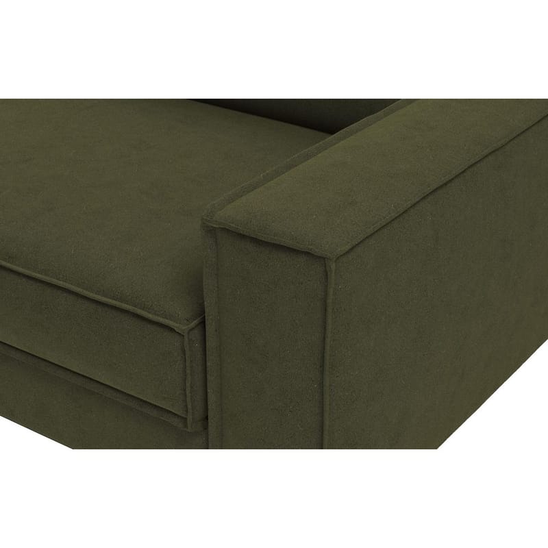Vilsa 2-seters sofa - Brun/Mørkegrønn - Møbler - Sofaer - Fløyel sofaer
