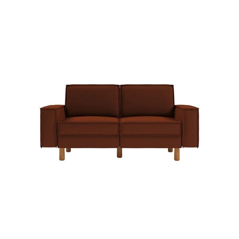Vilsa 2-seters sofa - Rød - Møbler - Sofaer - Fløyel sofaer
