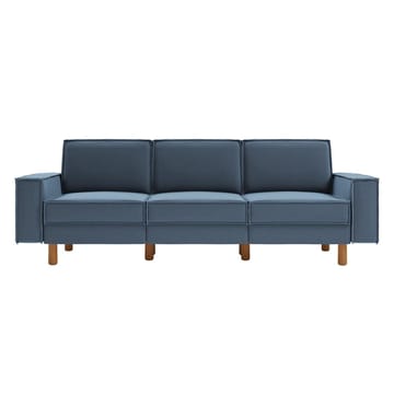 Vilsa 3-seters sofa - Blå - Møbler - Sofaer - Fløyel sofaer