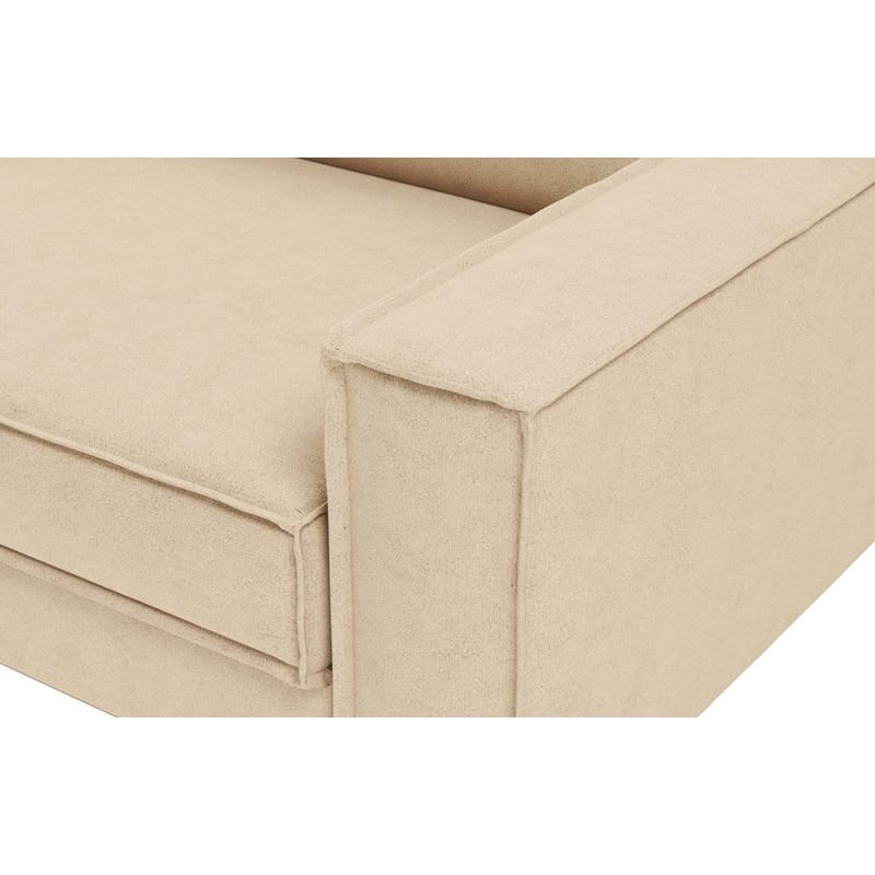 Vilsa 3-seters sofa - Brun/Sand - Møbler - Sofaer - Fløyel sofaer