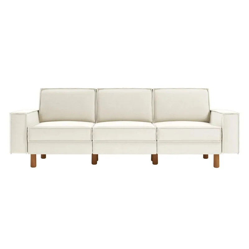 Vilsa 3-seters sofa - Flerfarget - Møbler - Sofaer - Fløyel sofaer