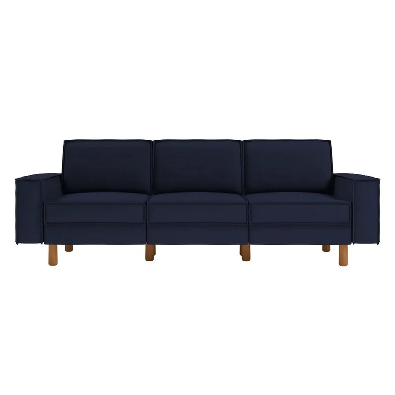Vilsa 3-seters sofa - Mørkeblå - Møbler - Sofaer - Sofa 3 seter