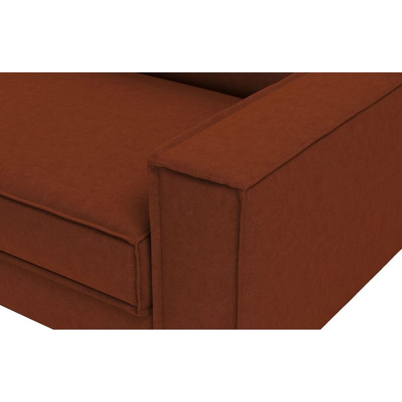 Vilsa 3-seters sofa - Rød - Møbler - Sofaer - Fløyel sofaer