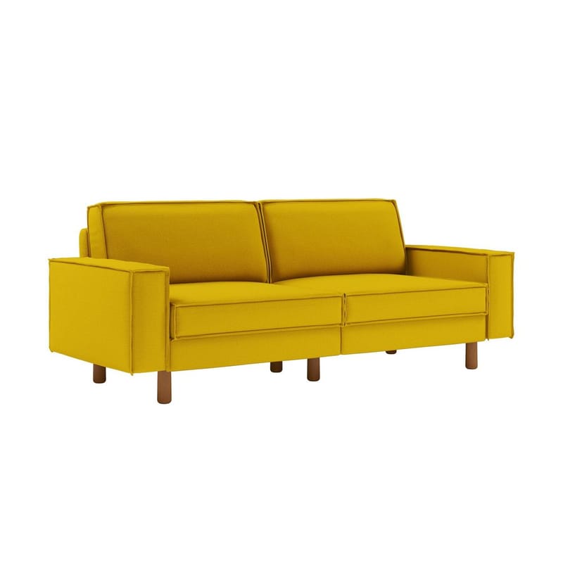 Vilsa 3-seters sofa - Sennepsgul - Møbler - Sofaer - Sofa 3 seter