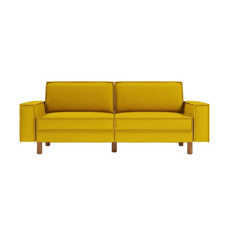 Vilsa 3-seters sofa - Sennepsgul - Møbler - Sofaer - Sofa 3 seter