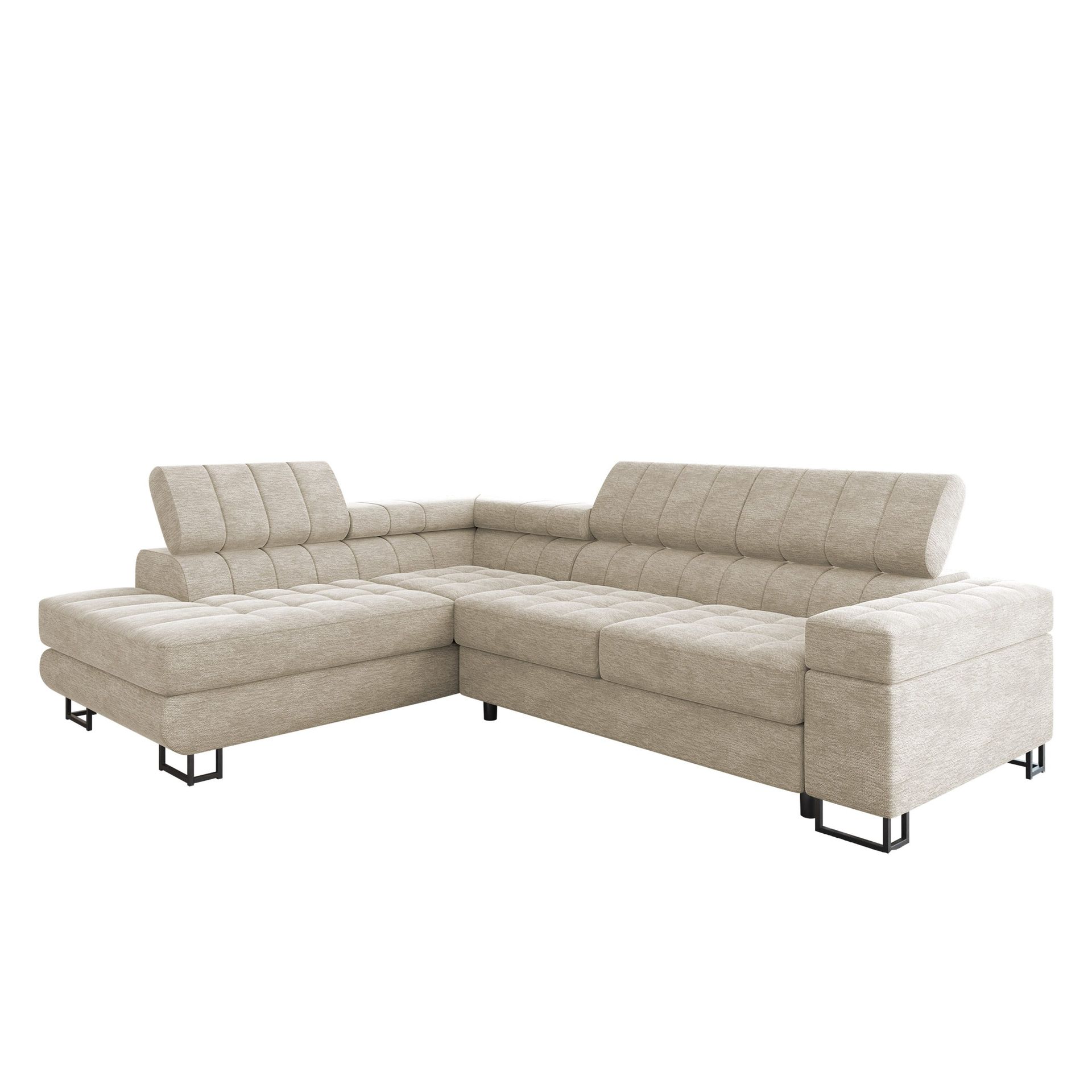 Warwick 4-seters Sofa med Sjeselong Venstre -