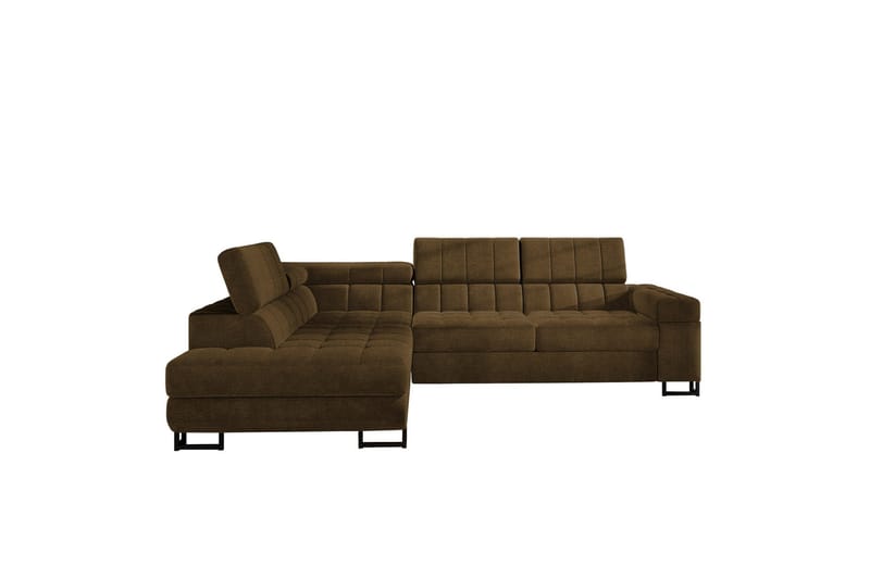 Warwick Sofa med Sjeselong 3-seter, Brun