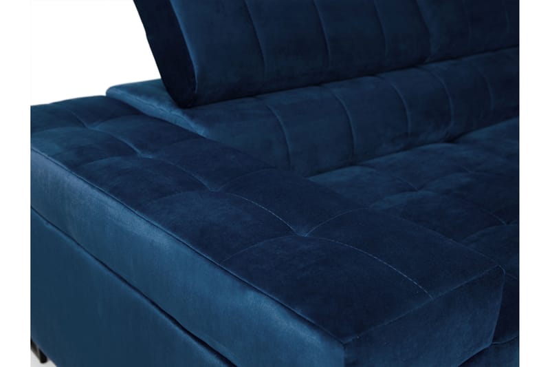 Warwick Sovesofa Med 3-Seters Sjeselong - Mørkegrå - Møbler - Sofaer - Sovesofaer