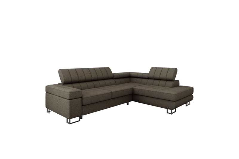 Warwick Sovesofa med Schäslong 3-seter - Brun - Møbler - Sofaer - Sovesofaer