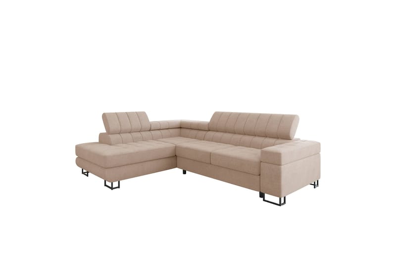 Warwick Sovesofa med Schäslong 3-seter, Rosa
