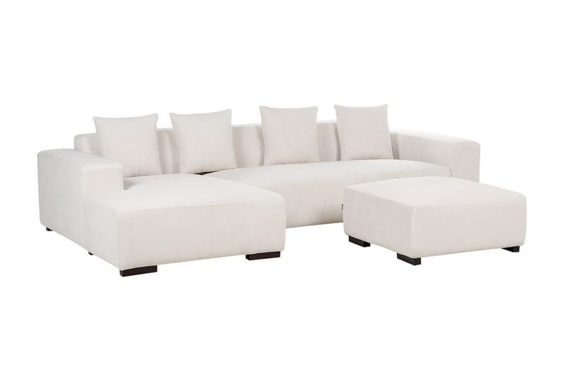 Westerfeld Hjørnesofa 4-seter - Hvit - Møbler - Sofaer - Hjørnesofa