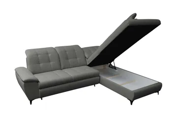 Widald Sovesofa med Sjeselong 3-seter - Beige - Møbler - Sofaer - Sovesofaer
