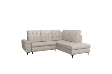 Widald Sovesofa med Sjeselong 3-seter - Beige - Møbler - Sofaer - Sovesofaer