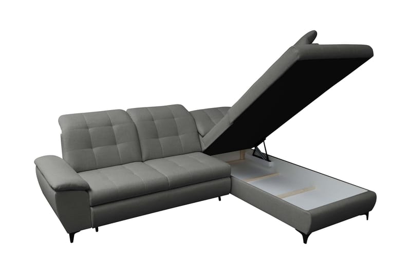 Widald Sovesofa med Sjeselong 3-seter - Beige - Møbler - Sofaer - Sovesofaer