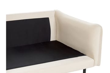Woodal Sofa 3-seter - Beige/Svart - Møbler - Sofaer - Fløyel sofaer