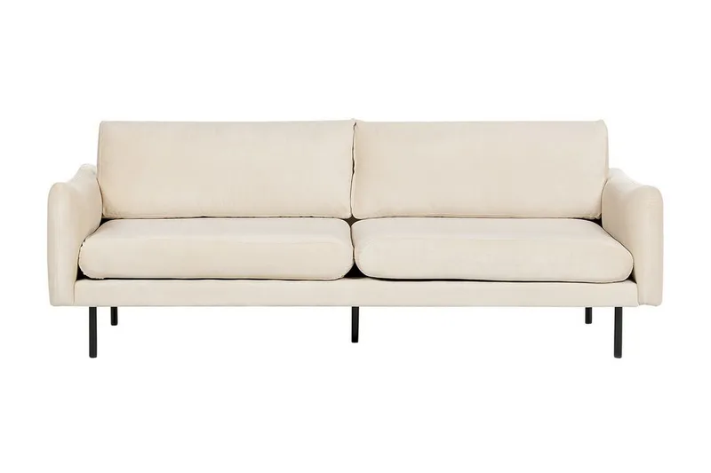Woodal Sofa 3-seter, Beige/Svart