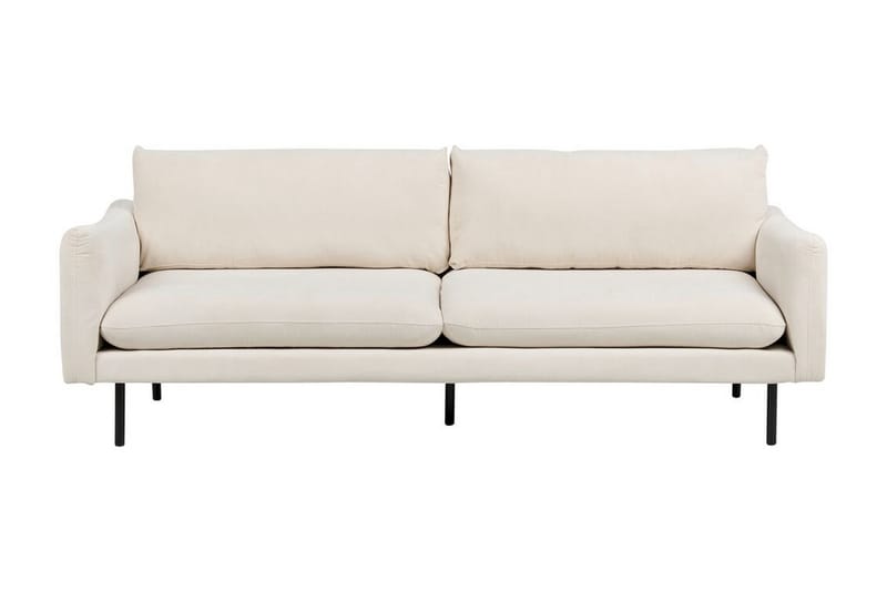 Woodal Sofa 3-seter - Beige/Svart - Møbler - Sofaer - Sofa 3 seter