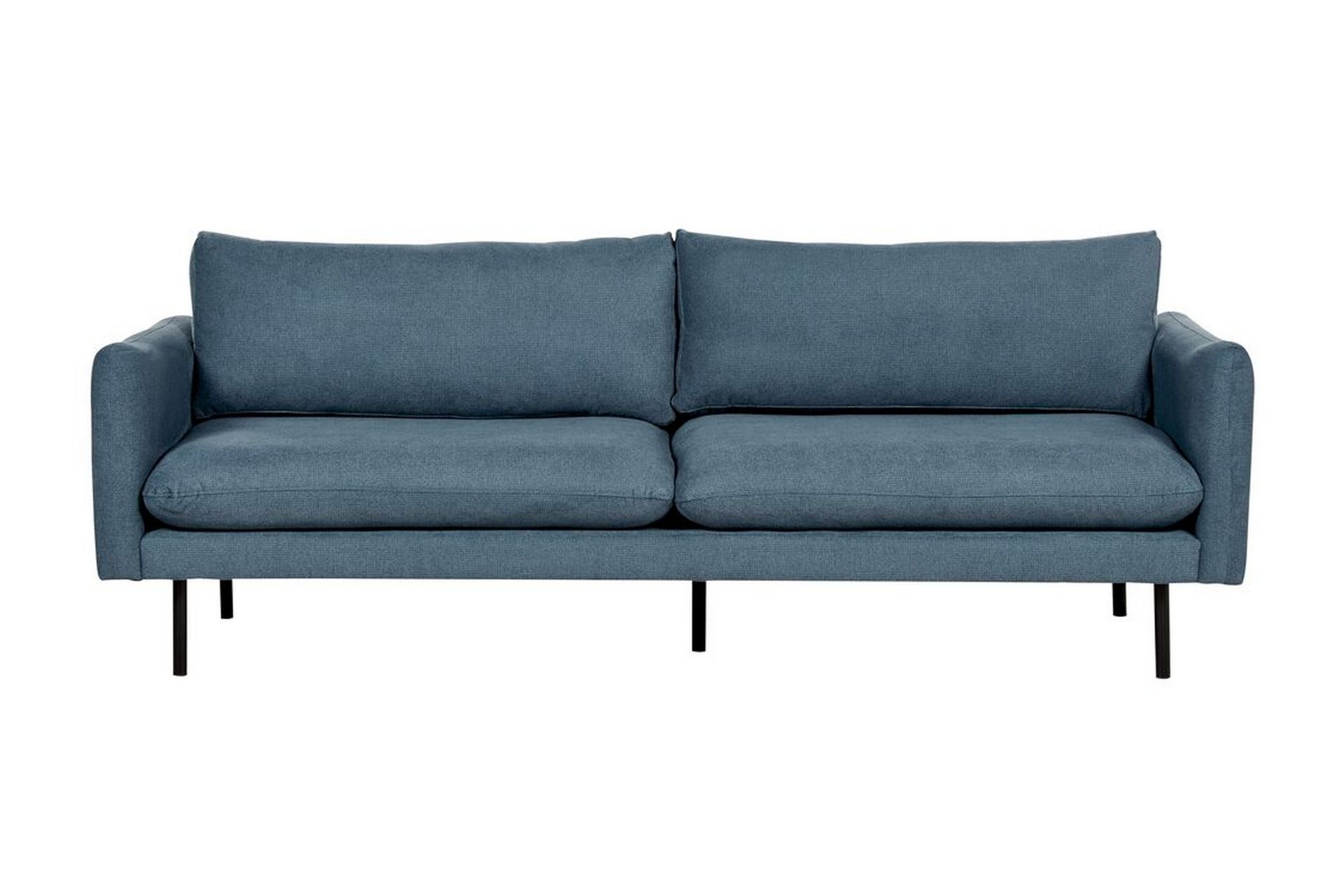 Woodal Sofa 3-seter - Blå/Svart - Møbler - Sofaer - Sofa 3 seter