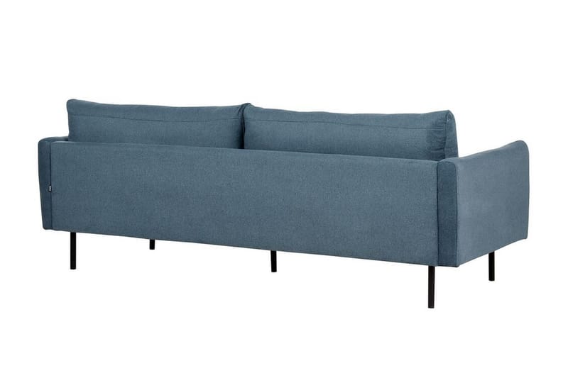Woodal Sofa 3-seter - Blå/Svart - Møbler - Sofaer - Sofa 3 seter
