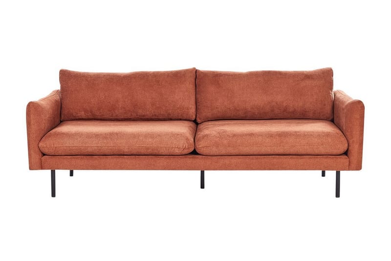 Woodal Sofa 3-seter - Brun/Svart - Møbler - Sofaer - Sofa 3 seter