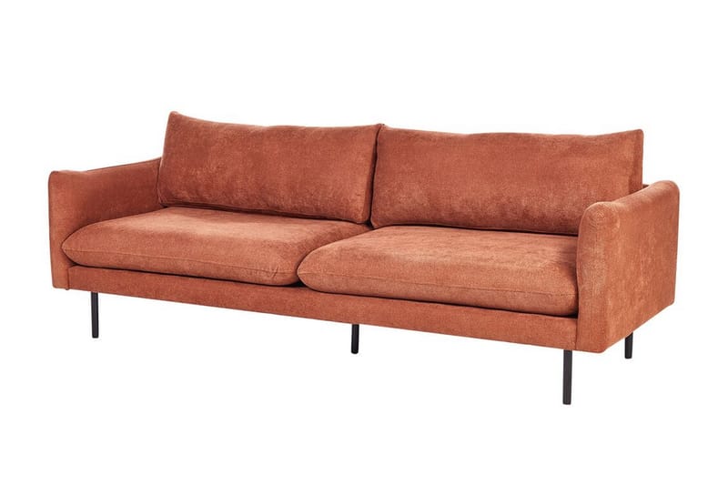 Woodal Sofa 3-seter - Brun/Svart - Møbler - Sofaer - Sofa 3 seter