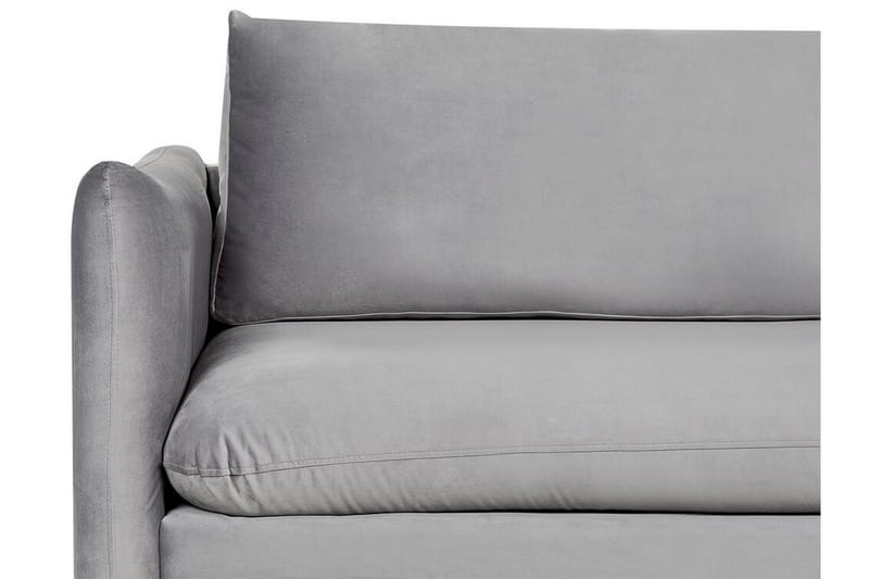Woodal Sofa 3-seter - Grå/Svart - Møbler - Sofaer - Fløyel sofaer