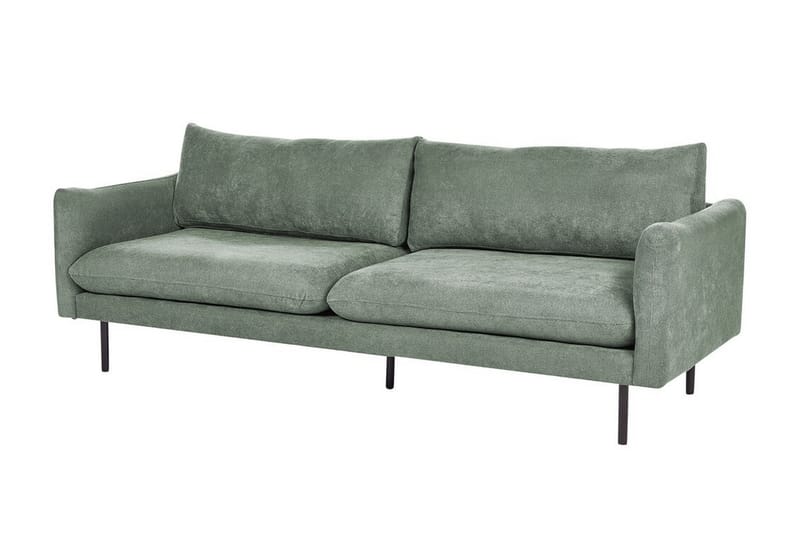 Woodal Sofa 3-seter - Grønn/Svart - Møbler - Sofaer - Sofa 3 seter