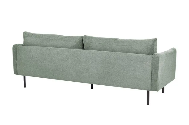 Woodal Sofa 3-seter - Grønn/Svart - Møbler - Sofaer - Sofa 3 seter