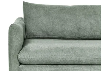 Woodal Sofa 3-seter - Grønn/Svart - Møbler - Sofaer - Sofa 3 seter
