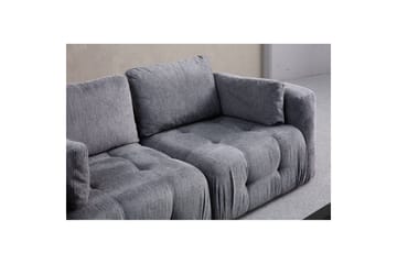 Yvara Sofa 2-sits - Grå - Møbler - Sofaer - Modulsofaer - Komplett modulsofa