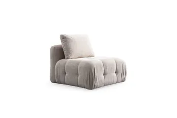 Yvara Sofa 3-sits - Beige - Møbler - Sofaer - Modulsofaer - Komplett modulsofa