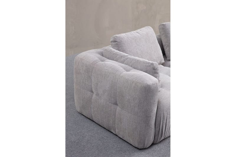 Yvara Sofa 3-sits - Grå - Møbler - Sofaer - Sofa 3 seter