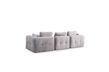 Yvara Sofa 3-sits - Grå - Møbler - Sofaer - Modulsofaer - Komplett modulsofa
