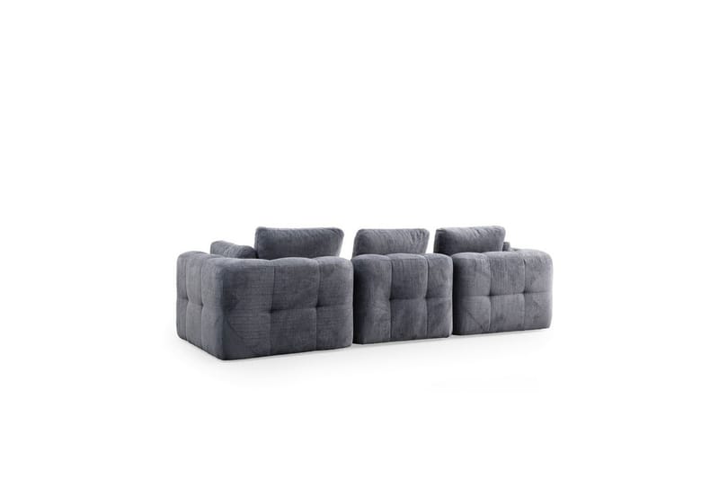 Yvara Sofa 3-sits - Grå - Møbler - Sofaer - Sofa 3 seter