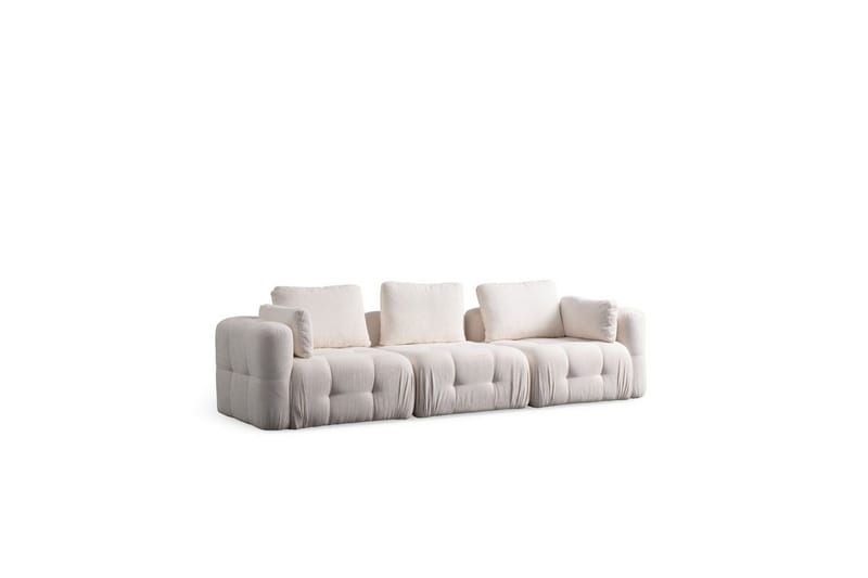 Yvara Sofa 3-sits, Hvit