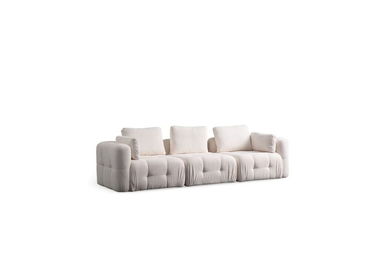 Yvara Sofa 3-sits - Hvit - Møbler - Sofaer - Sofa 3 seter