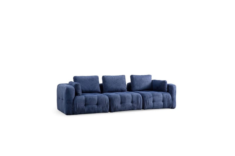 Yvara Sofa 3-sits - Marineblå - Møbler - Sofaer - Modulsofaer - Komplett modulsofa