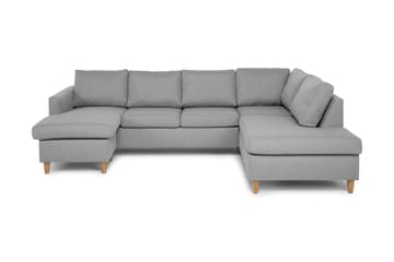 Zero U-sofa med Divan Venstre
