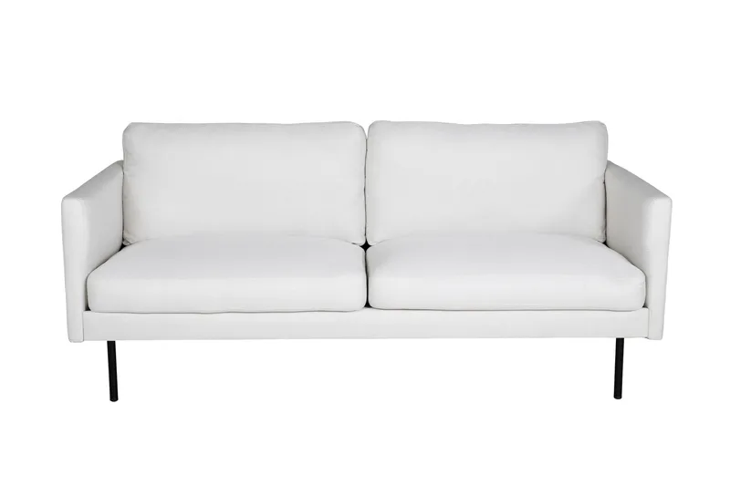 Zoom 2-seters Sofa, Hvit