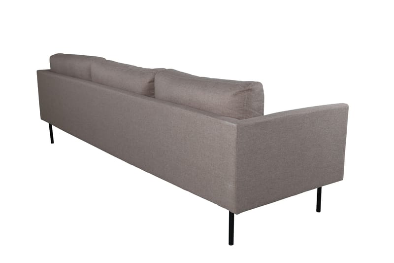 Zoom 3-seter Dyp Sofa 260 cm i Stoff - Brun - Møbler - Sofaer - Sofa 3 seter