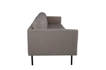Zoom 3-seter Dyp Sofa 260 cm i Stoff - Brun - Møbler - Sofaer - Sofa 3 seter