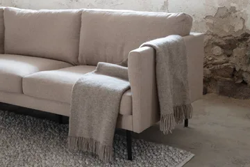 Zoom 3-seter Dyp Sofa 260 cm i Stoff - Brun - Møbler - Sofaer - Sofa 3 seter