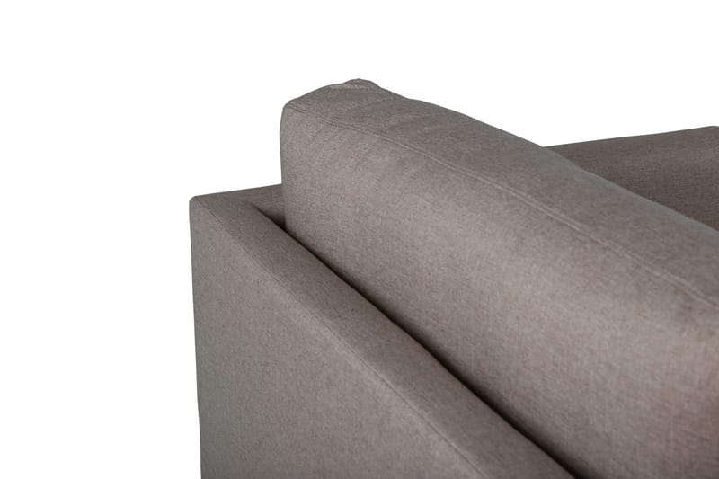 Zoom 3-seter Dyp Sofa 260 cm i Stoff - Brun - Møbler - Sofaer - Sofa 3 seter