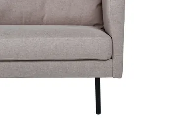 Zoom 3-seter Dyp Sofa 260 cm i Stoff - Brun - Møbler - Sofaer - Sofa 3 seter